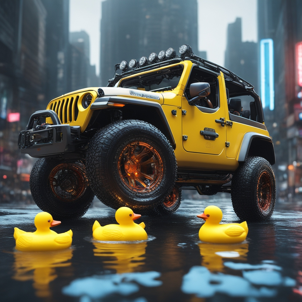 O|||||||O - Jeep Wrangler "Ducks" and "Ducking"